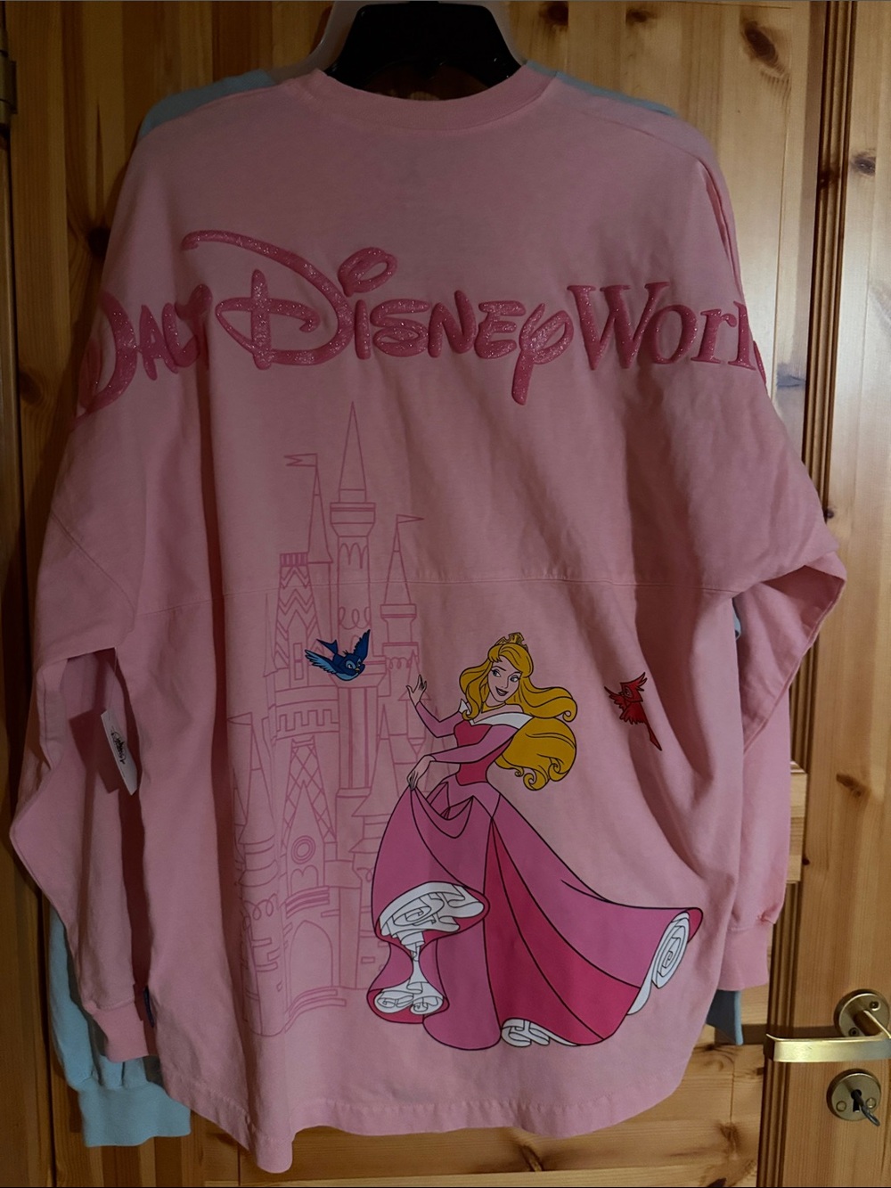 Disney Princess Aurora Pink womens Pullover Sweatshirt